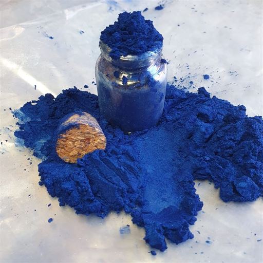 Sapphire Blue mica powder