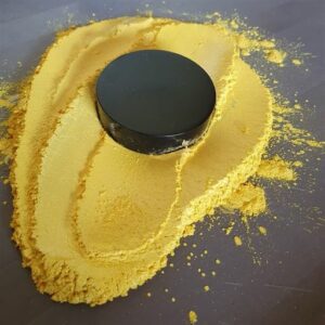 Yellow mica powder