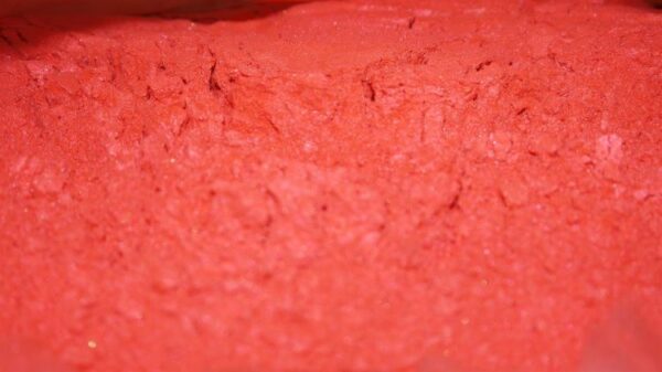scarlet mica powder